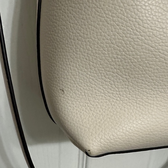 Coach Thea Ivory/Cream Leather Tote Bag - Picture 8 of 12